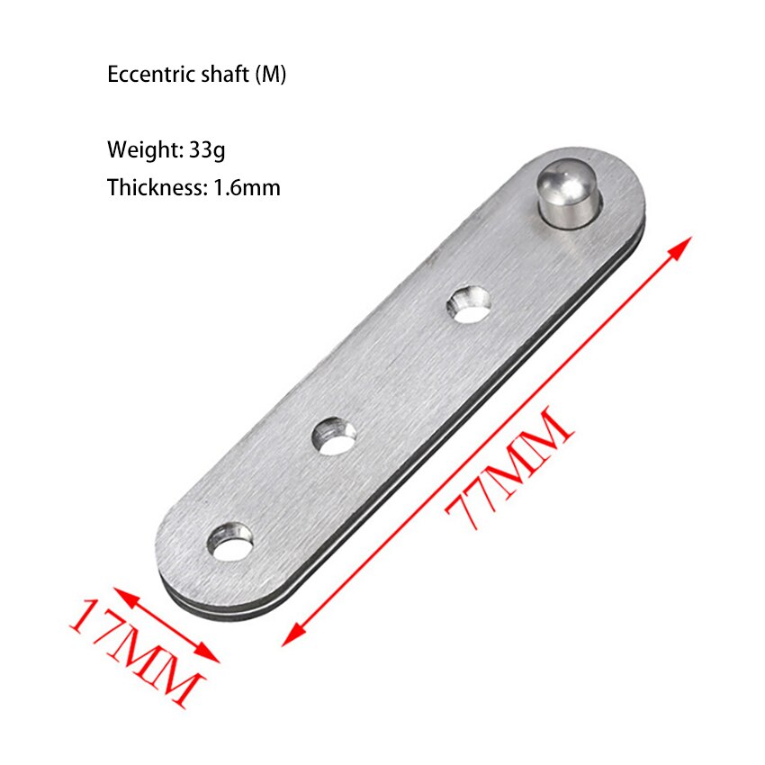1pcs Door Rotating Hinge Window Door Hinges Stainless Steel 360 Degree Upper and Lower Hinge Furniture Hardware Accessories: 3