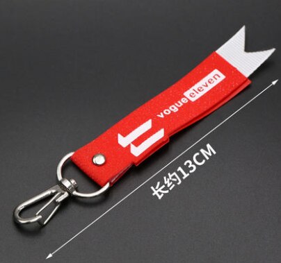 Engelska brev band lanyard mobiltelefon nyckelring hänge kläder byxor vilda dragkedja huvud tillbehör: 9