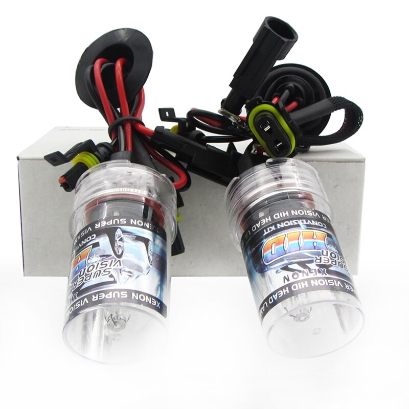 2 x H8/H9/H11 HID Xenon Replacement Bulb 2 Bulbs Headlight 35W Lamp Light 6000K & 2Pcs 35W Digital HID Xenon Conversion Ballast