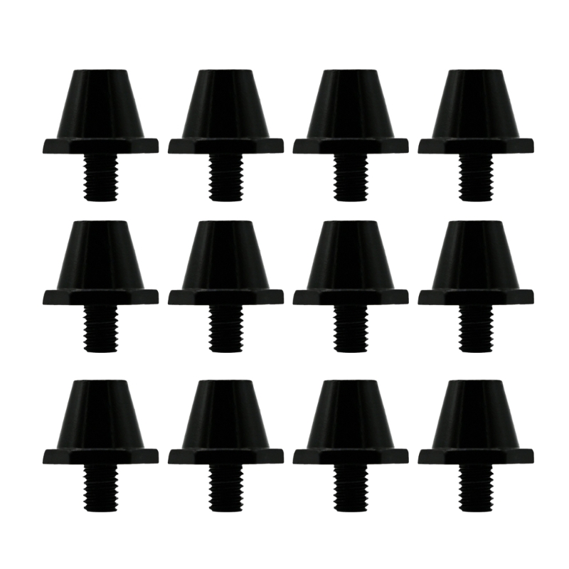Pointes de rechange pour chaussures de football, clous de chaussure de football de , chaussures de football filetées, 5mm, 11mm, 13mm, 15mm, 12 pièces: WHITE