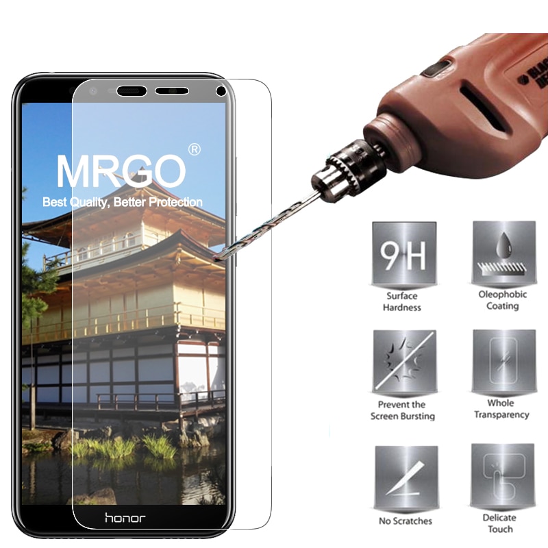 MRGO Gehard Glas Voor Huawei Honor 7A Pro Screen Protector 9 H 2.5D Telefoon Op Beschermende Glas Voor Huawei Honor 7A Glas