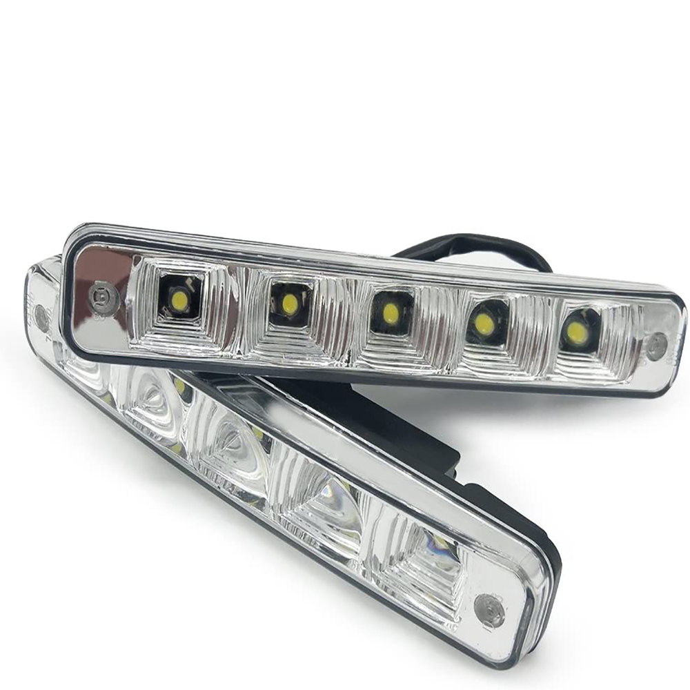 thumbnail image 2 of 8 LED Euro Daytime Running Lights For Car SUV – White DRL Fog Lamp Kit (Pair) 2 of 5