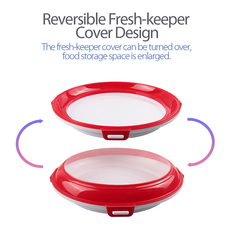 Refrigeration Food Preservation Tray Kitchen Fruit Seafood Fresh Keeping Organizer Refrigerator Preservate Storage Tool