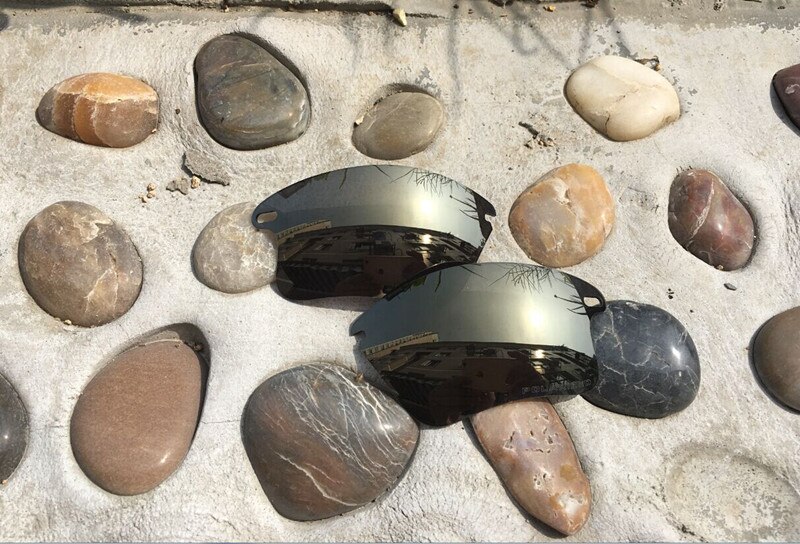 Kampire polariserede erstatningslinser til hurtig jakke xl solbriller - flere muligheder: Kobber bronze