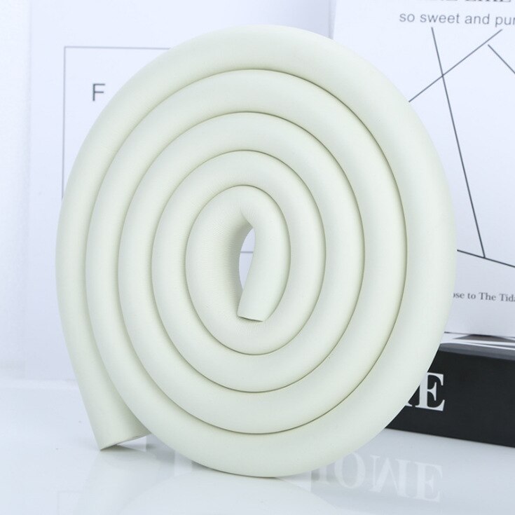2m U Type Baby Safety Table Desk Edge Guard Strip Home Cushion Guard Strip Safe Protection Children Bar Strip Soft Thicken: 16 white