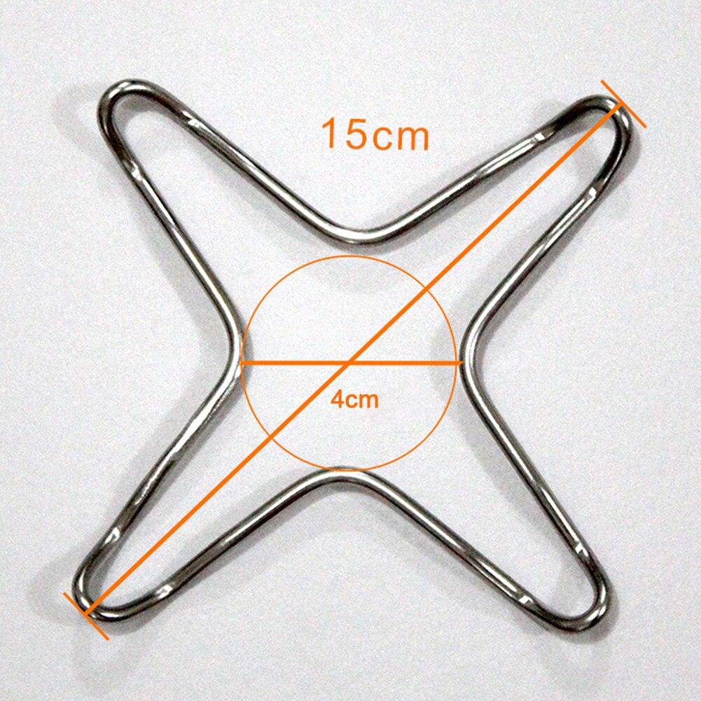 Support Accessories Stainless Steel Universal Pan Stand Restaurant Cookware Milk Pot For Gas Cooker Coffee Maker Rack Stove Top
