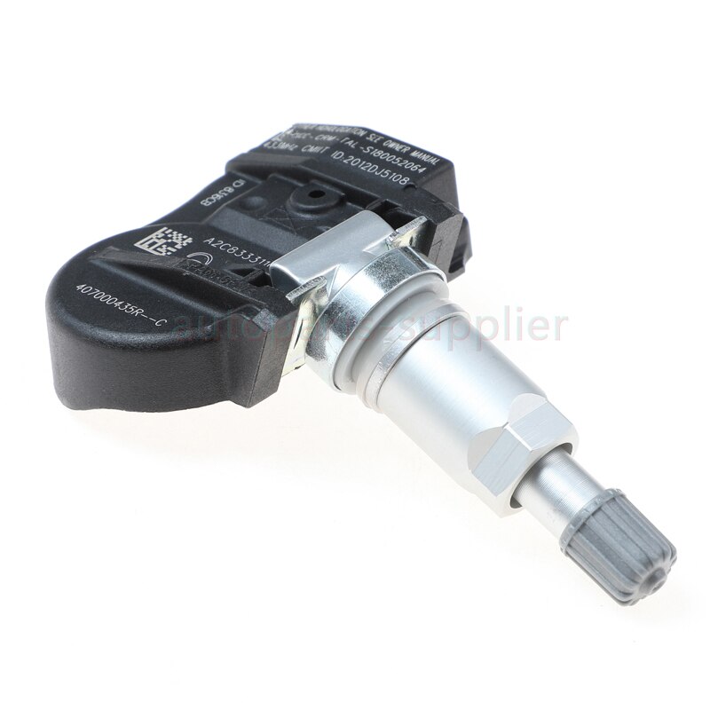 Sensor de pressão dos pneus tpms embutido, 4 unidades, para renault megane laguna fluence latitude scenic zoé 433mhz s180052064z