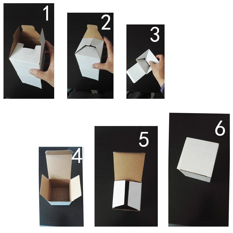 15Pcs/Lot Long Shape Packaging Box 3-Layers Corrugated Paper Boxes White Box Mailers Vase Express Box For Cup