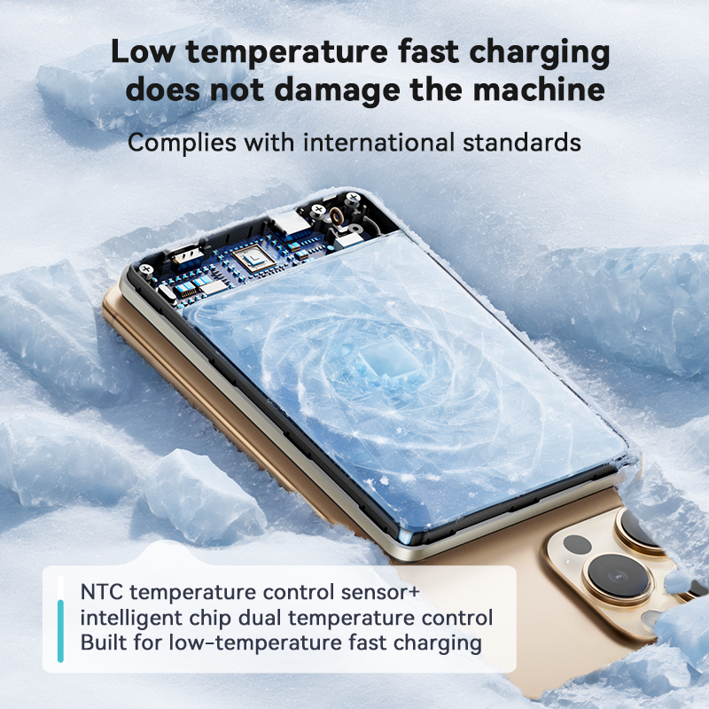 KUULAA Magnetische Energie Bank 10000Ah Drahtlose Tragbare ladegerät 20W Schnelle Aufladung Für magsafe Für iPhone 16 15 14 Por max PowerBank