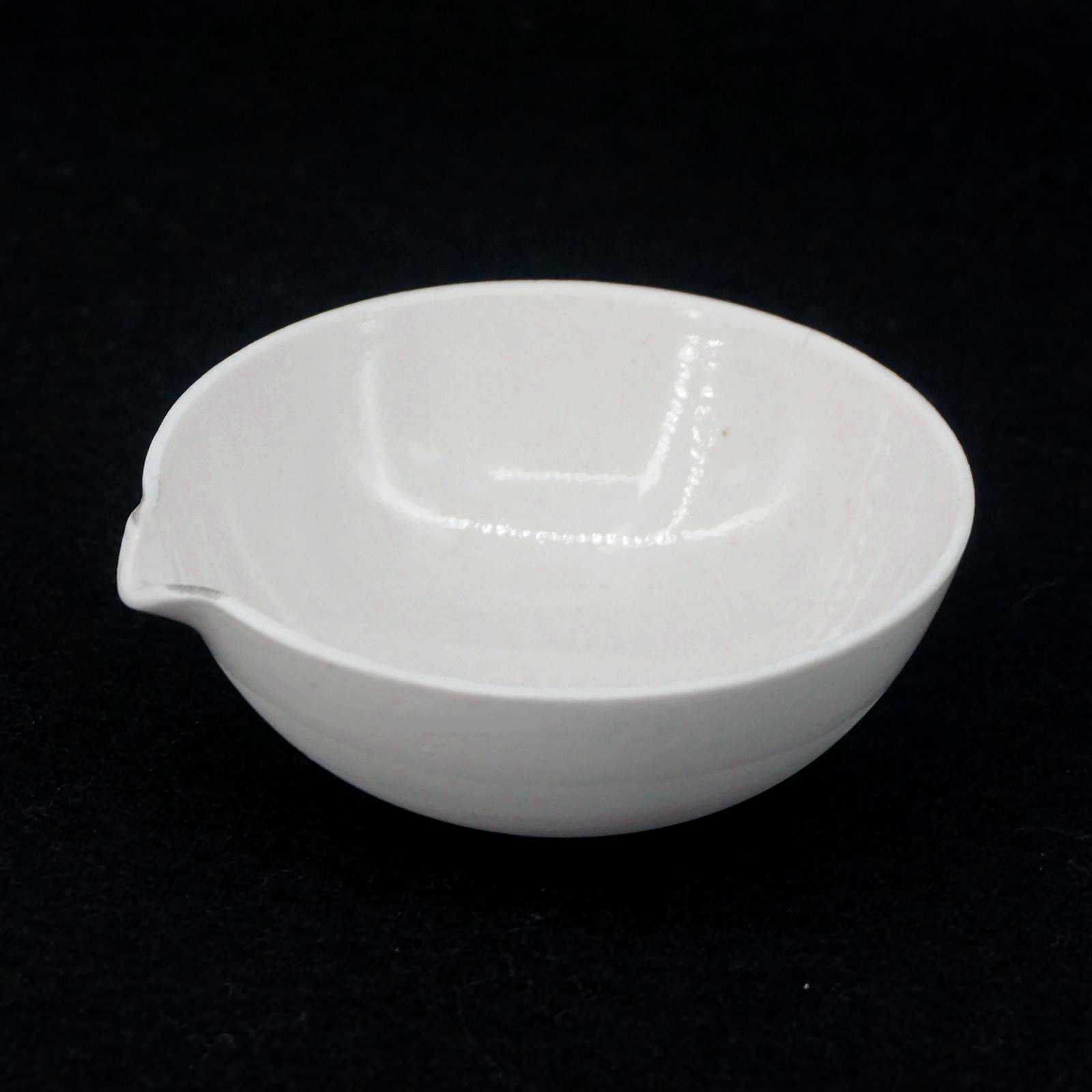 500ml Ceramic Evaporating dish Round bottom with spout For Chemistry Laboratory