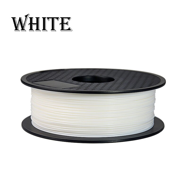 3D Printer Filament 1.75 1kg PLA/ABS White Black plastic Rubber Consumables Material