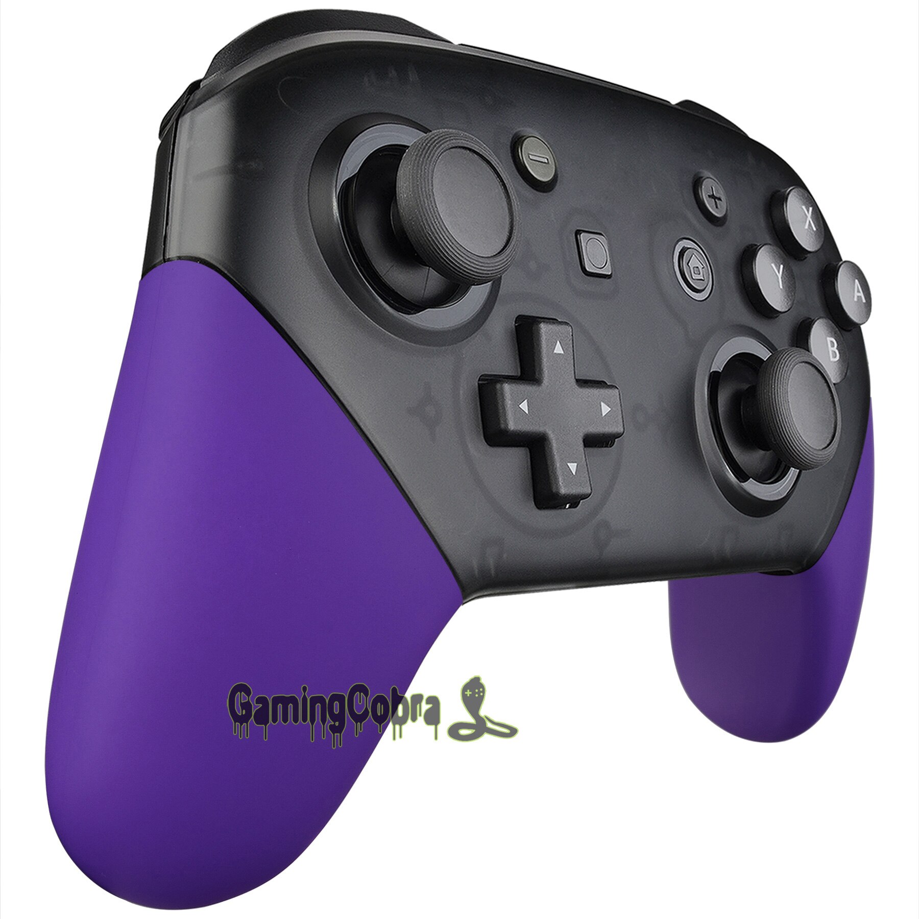 Paars Soft Touch Handvat Grips Shell Cover Case Met Gereedschap Vervanging Kits Voor Ns Schakelaar Pro Controller