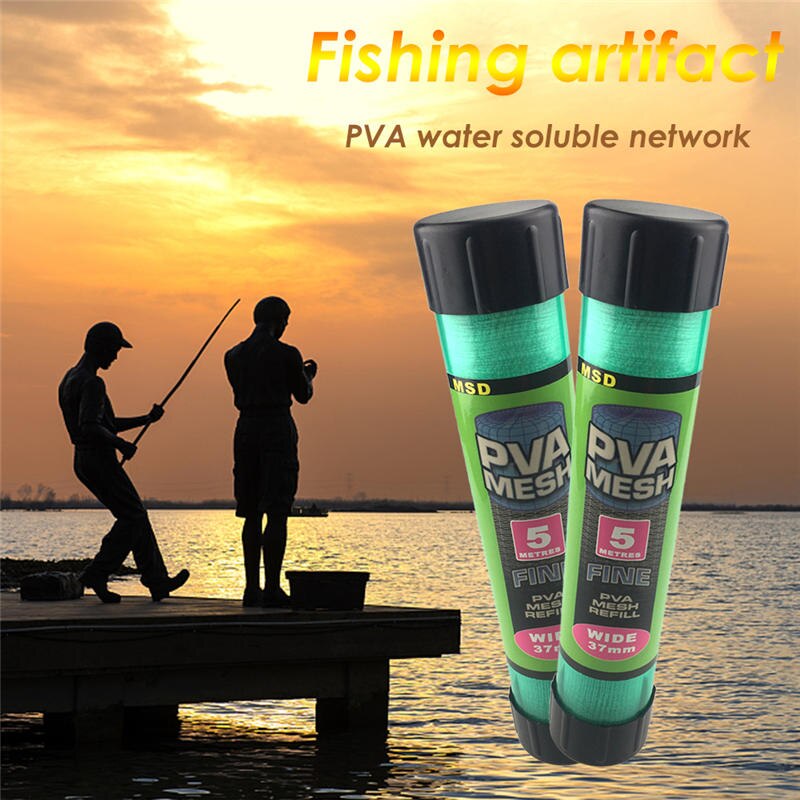 PVA Micro Mesh Refill Fishing Net Pool Fishing Tackle Tool Accessory Universal Fishing Mesh Nets Fits All