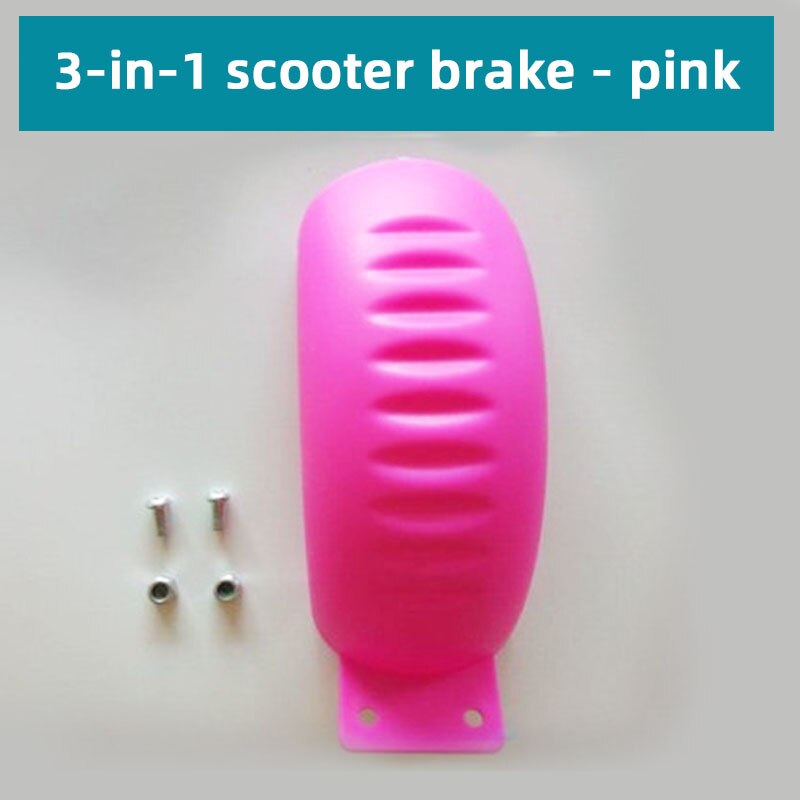 Akcesoria robić skuterów Klocki hamulcowe Dziecięcy trójkołowiec Quad koło skuter Tylne klocki hamulcowe Skuter Tylny hamulec koła Hamulec skutera: Jasne