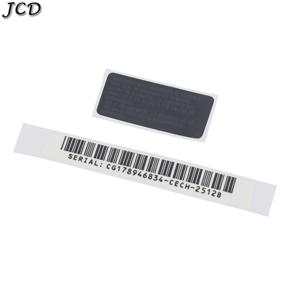JCD 1Set Security Seal Sticker For PS3 SLIM Warranty Seals Host Seals Security Seal Sticker Warranty Seals