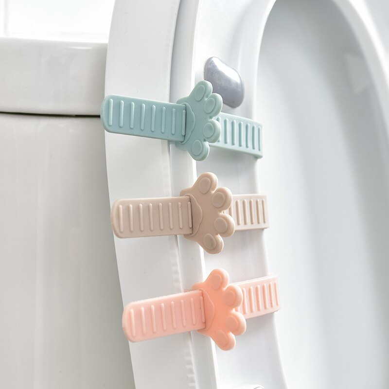 6 Color Toilet Seat Cover Lifter Sanitary Closestool Seat Cover Lift Handle Toilet Seat Cover Lifter Bathroom Home Toilet Plunge