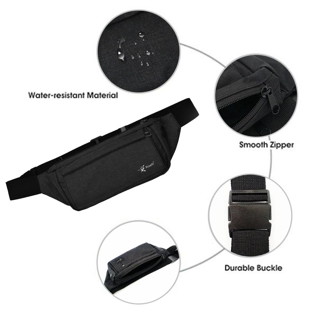 Sporttas Running Heuptas Pocket Mobiele Telefoon Houder Pouch Riem voor Fietsen Hardlopen Jogging Gym Fitness Mannen en Vrouwen