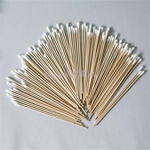 Bastoncillo de algodón para cuidado de la salud de bebés, nariz y orejas para limpieza de bastoncillos de algodón, cosméticos, palitos de madera para el cuidado de las orejas, 100 Uds.
