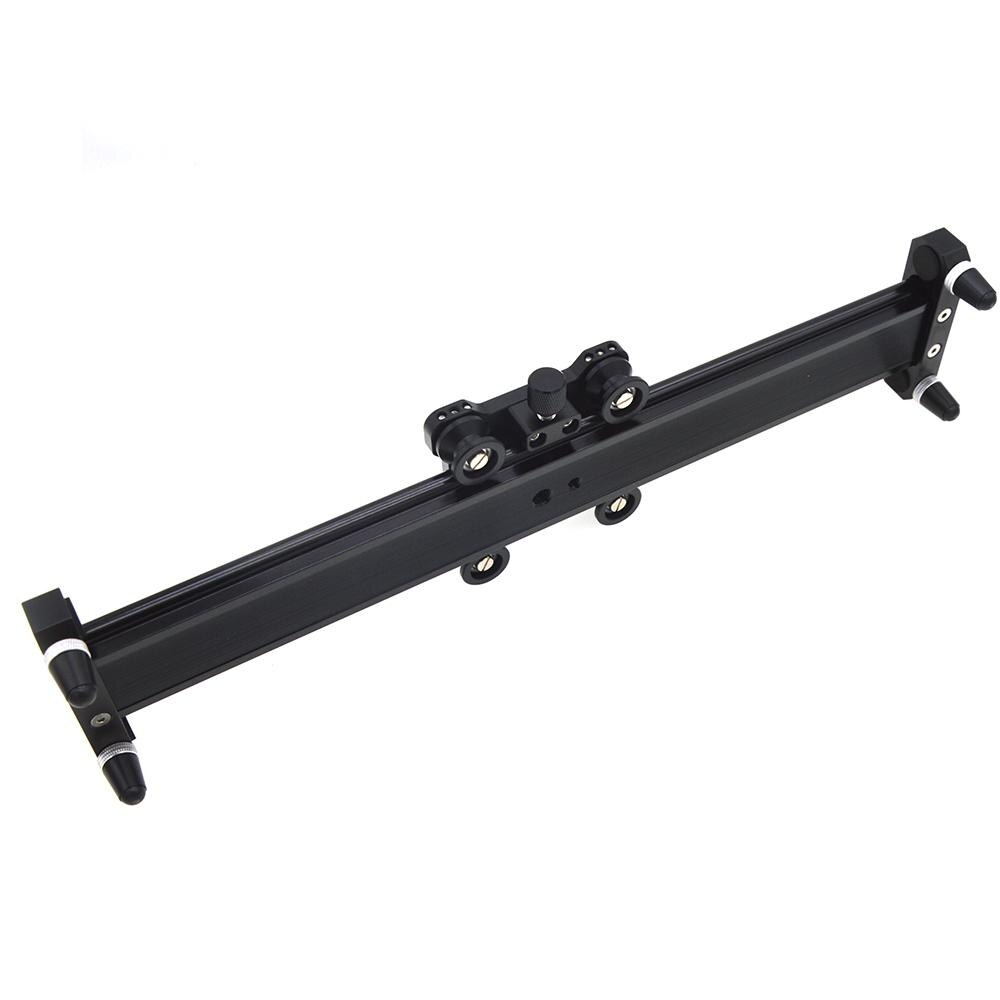 Yiwa VELEDGE 40CM DSLR Camera Video Slider Track Dolly Rail Stabilizer System for Canon Pentax Sony Camcorder