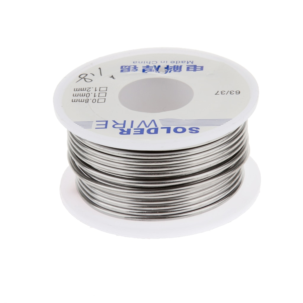 100g 63/37 Tin Copper Solder Wire Rosin Core Iron Welding Tool 1.8mm Diameter For Electrical and Electronics Soldering Wire Roll