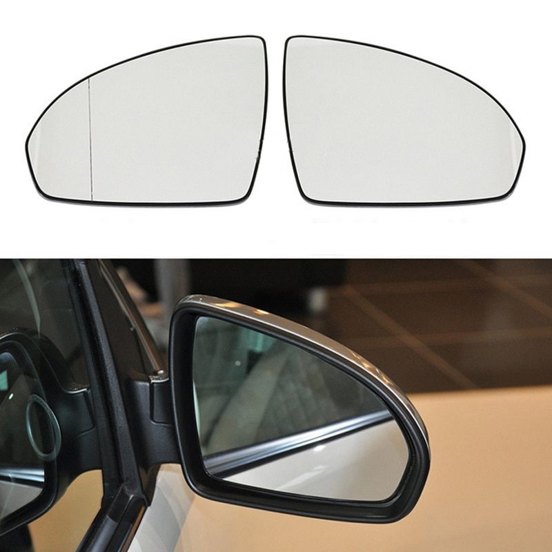 Auto Wide Angle Left Right Heated Wing Rear Mirror Glass for SMART FORTWO