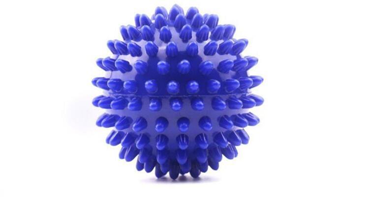 Hanriver ! De Mini Plantaris Voet Massage Bal Pvc Blauw Massage Fitness Bal Harde Massage Massage: 9CM