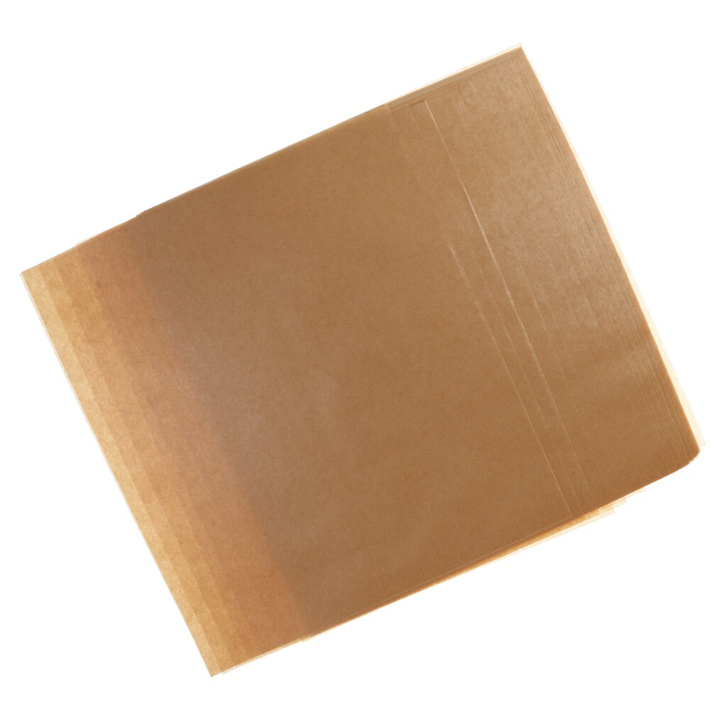 Pack von 50 Braun Wachs Seidenpapier Weihnachten Hochzeit Süßigkeiten Lebensmittel Süßigkeiten Verpackung