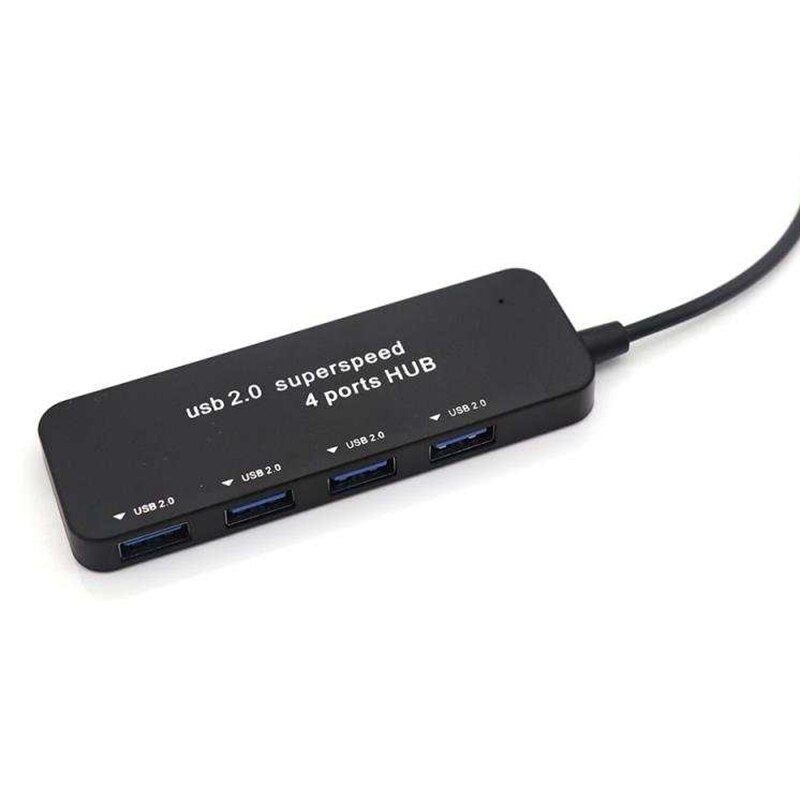 5Pcs/Lot USB 2.0 Compact Portable High Speed HUB Support Multiple USB Device Hub for PC Laptop 4 Ports Extension Adapter