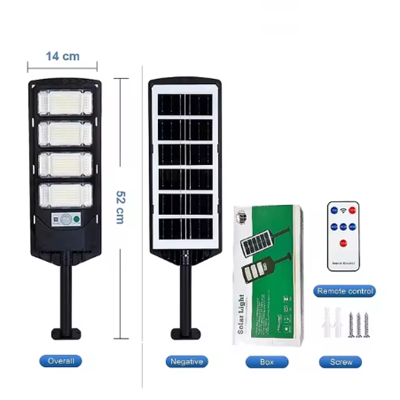 500000 LM Leistungsstärkste LED-Solarlampe, superhelles Solarlicht für Höhle Außenbereich, IP67, wasserdicht, Bewegungsmelder, Garten-Straßenwandleuchte: Blau