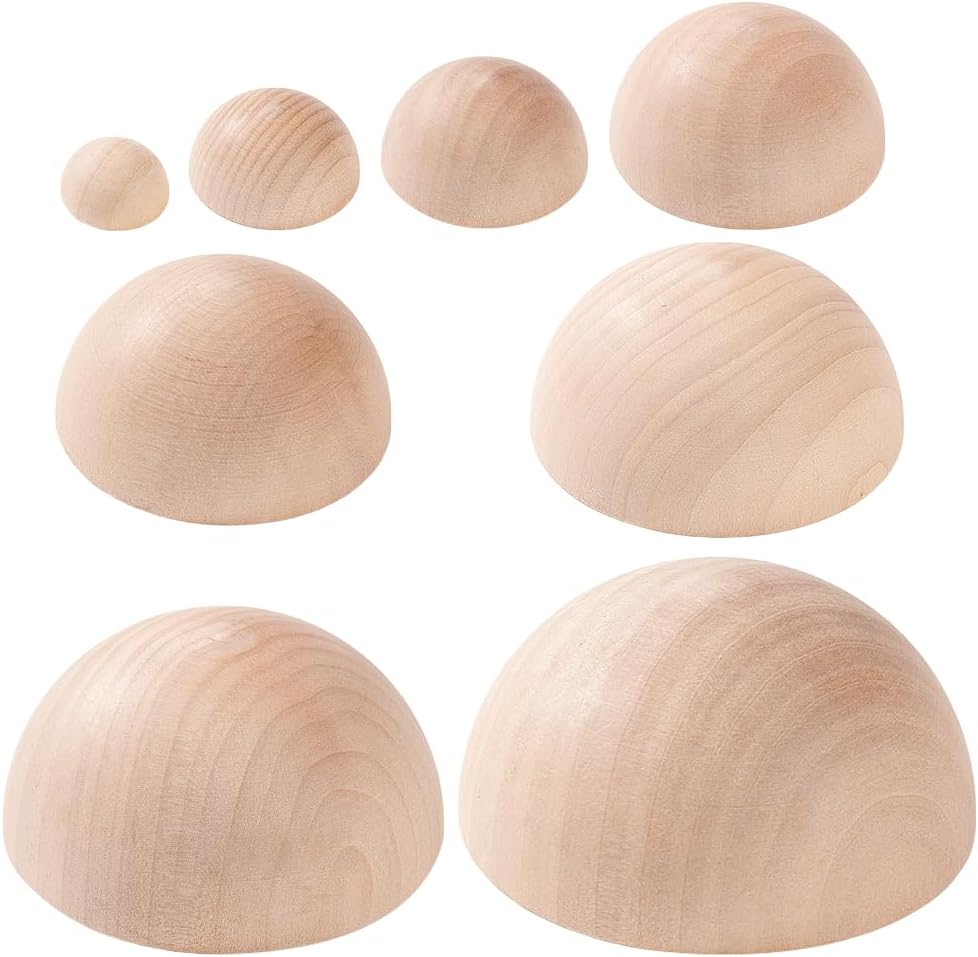 Półokrągłe narzędzia garncarskie, drewniane ceramiczne narzędzie górne Narzędzia robić gliny Narzędzie robić prasowania płytek ceramicznych robić produkcji misek ceramicznych i talerzy: Ciemnoszary