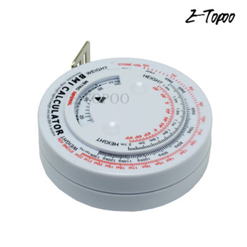 Round Shape BMI body tape measure BMI CALCULATOR BMI measure tape