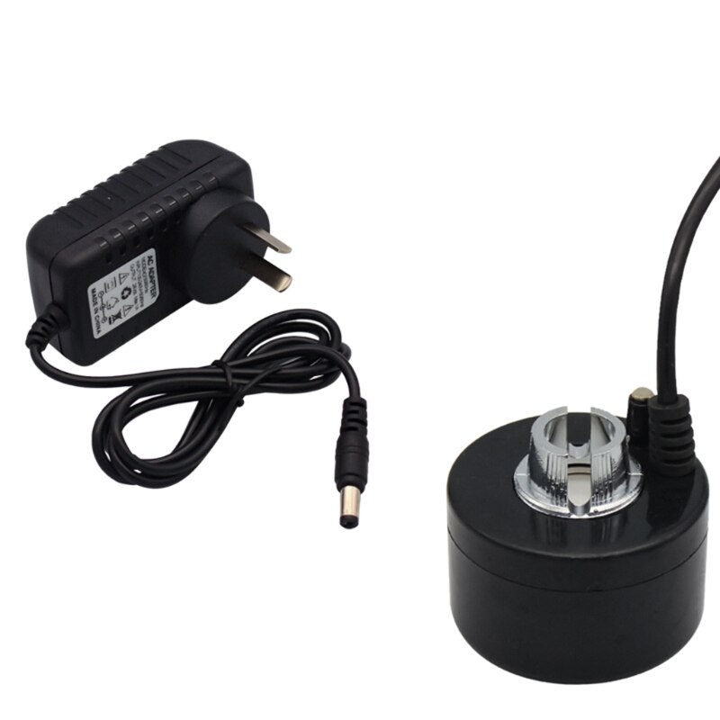 Aquarium Plastic Ultrasonic Mist Maker Fogger Water Fountain Pond Tank Atomizer Nebulizer Air Humidifier Decoration Without LED: AU