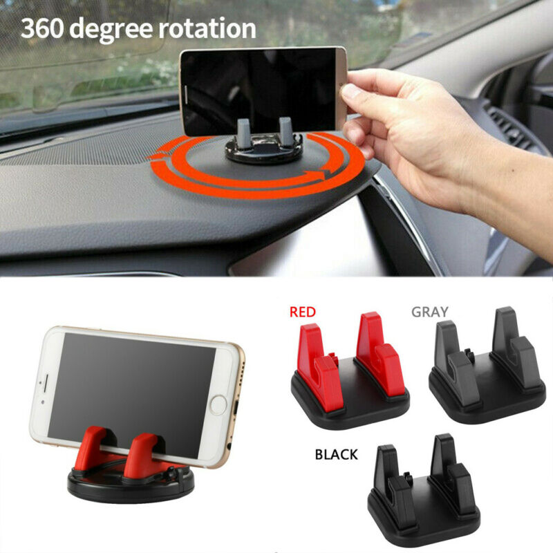 Skridsikker silikone padmåtte bil in-dash holder holder vugge dock til mobiltelefon gps universal interiør biler beslag stativer