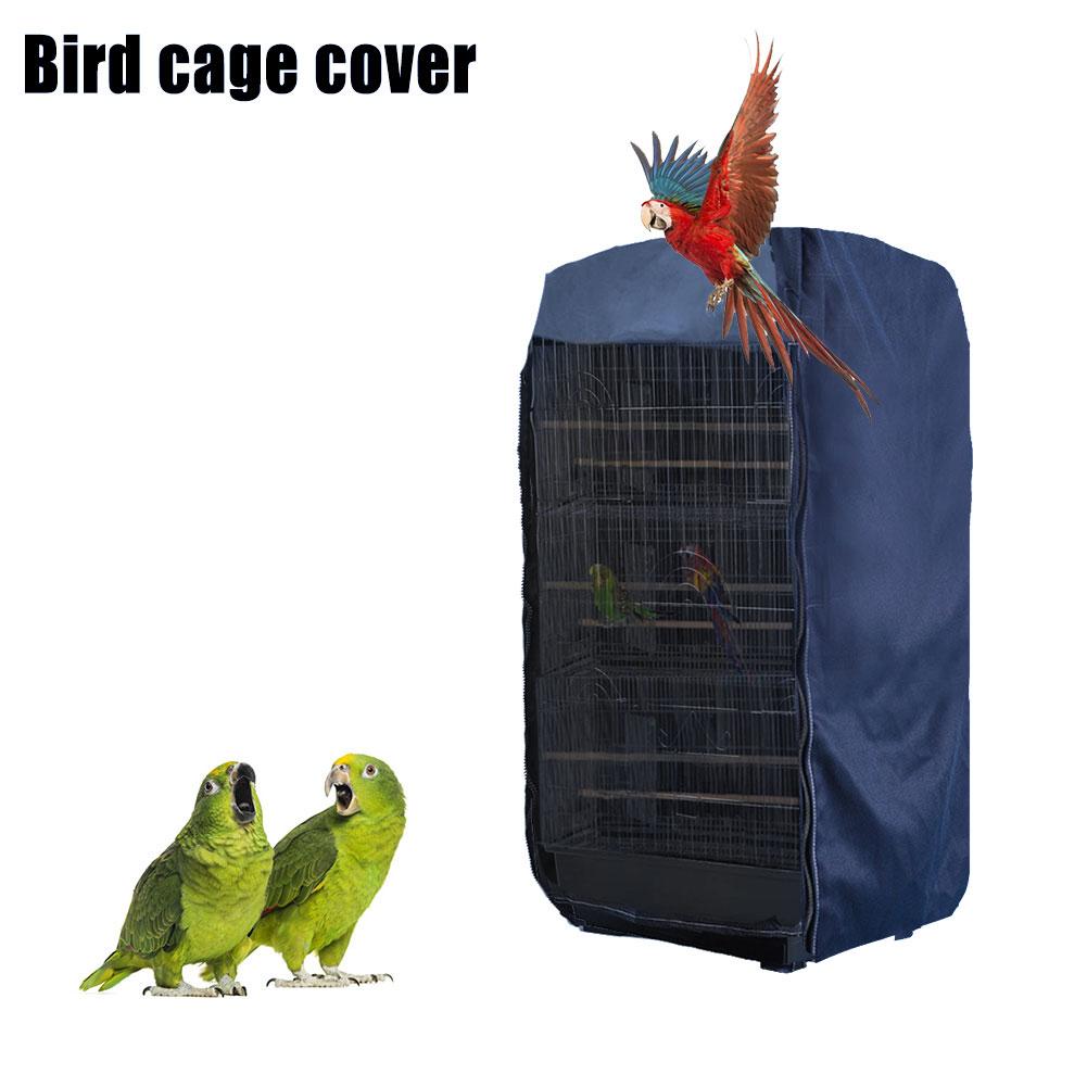 Ademend Grote Vogelkooi Cover, Vierkante Kooi Krat Shell Shield Voor Bevorderen Van Slaap Voor Elke Vogel, Reptiel, of Klein Dier