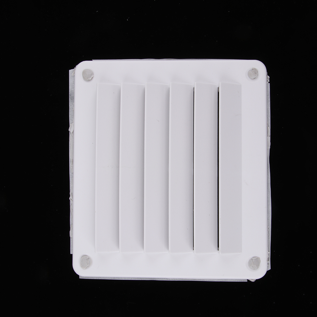 Wit Rechthoekige Boot Vent Louvre Kleine Voor Marine Boot Rv Camper