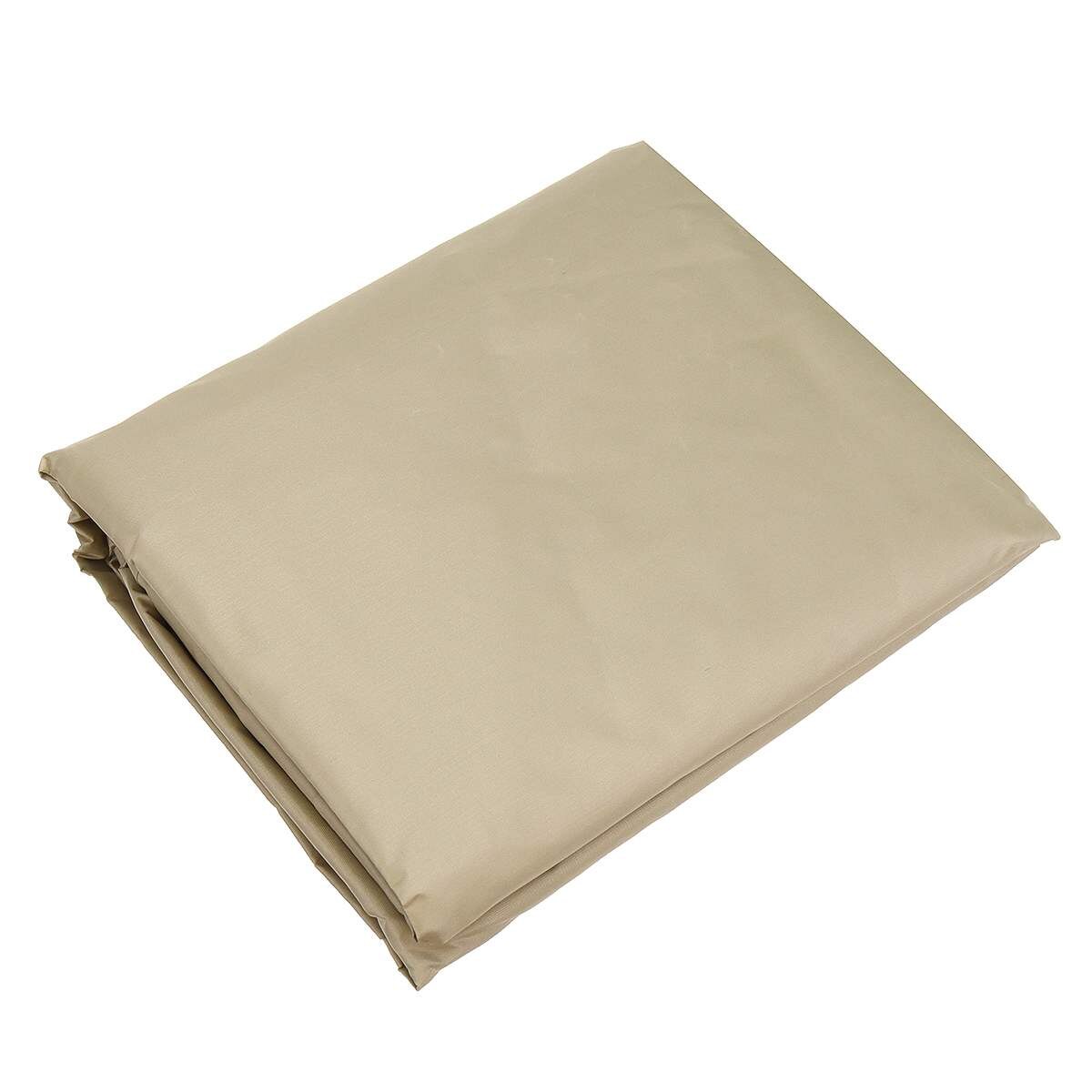 Beige Garden Swing Canopy Top Cover Sun Shade Sails Awning Outdoor Cover Shelter Waterproof Sunshade Roof Cover Replacement