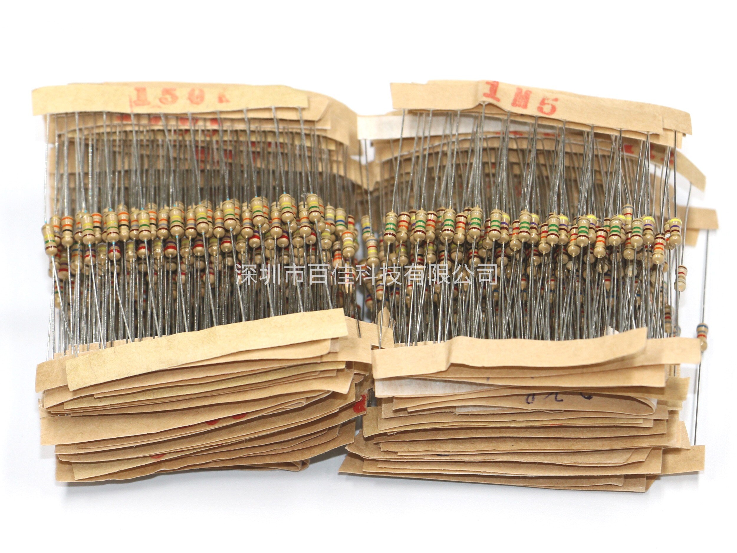 560pcs 56 kinds of resistance values each 10 1/4w resistance package element package Free freight