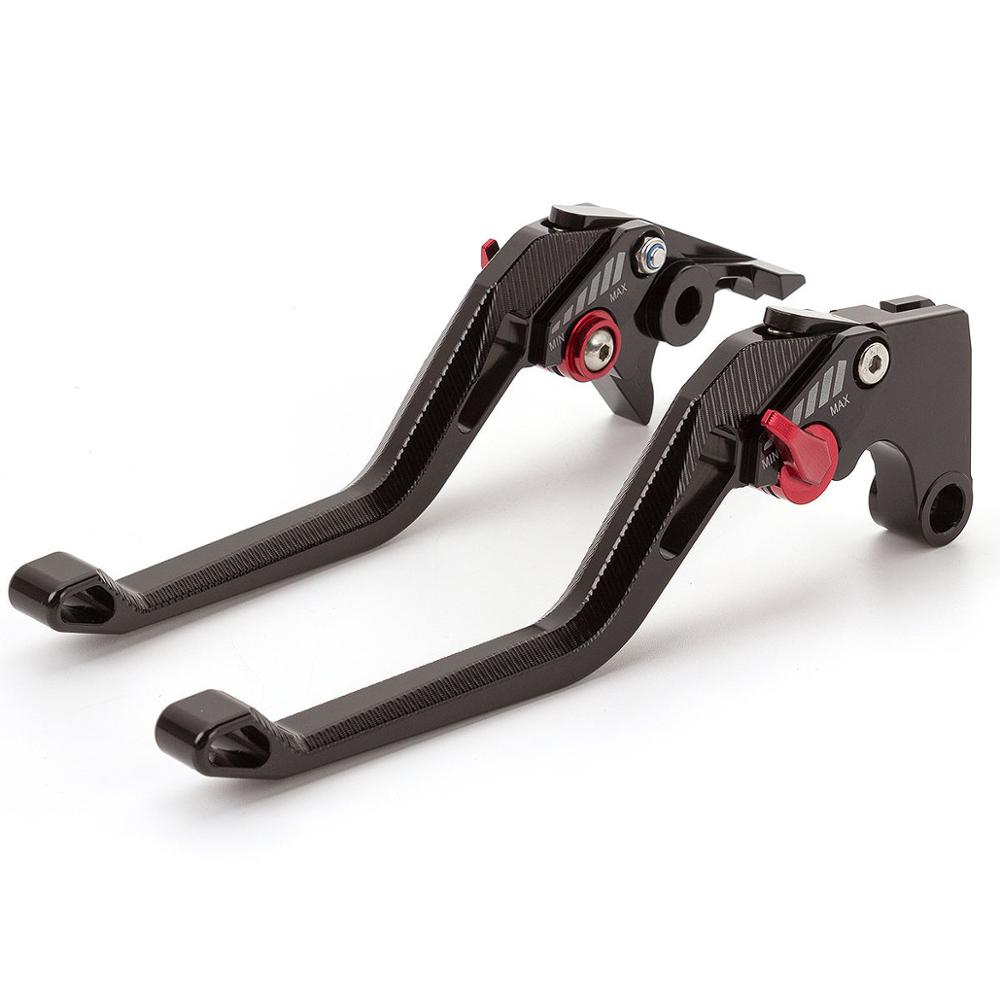 Für Suzuki GSF1200 Bandit T-V Bandit 1200 1997-2000 3D CNC Einstellbare Motorrad Bremse Kupplung Hebel Zubehör Hebel Griff Griff: lang Schwarz