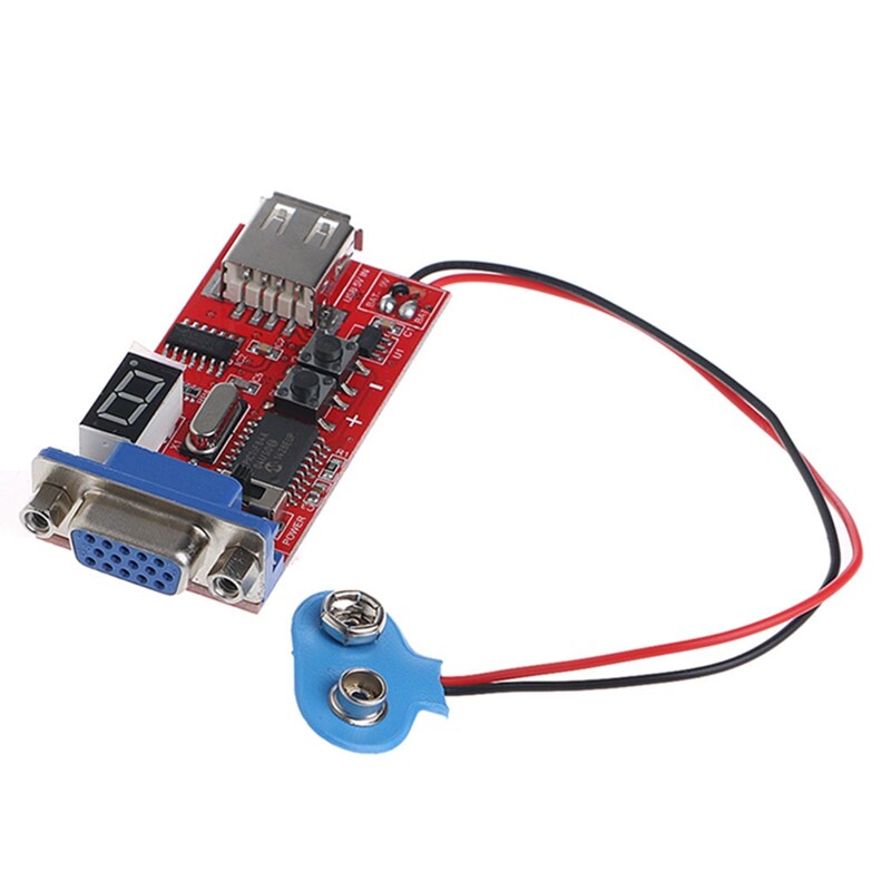 VGA LCD Screen Test Modul Farbe Signal Generator 15 Verschiedene Signale