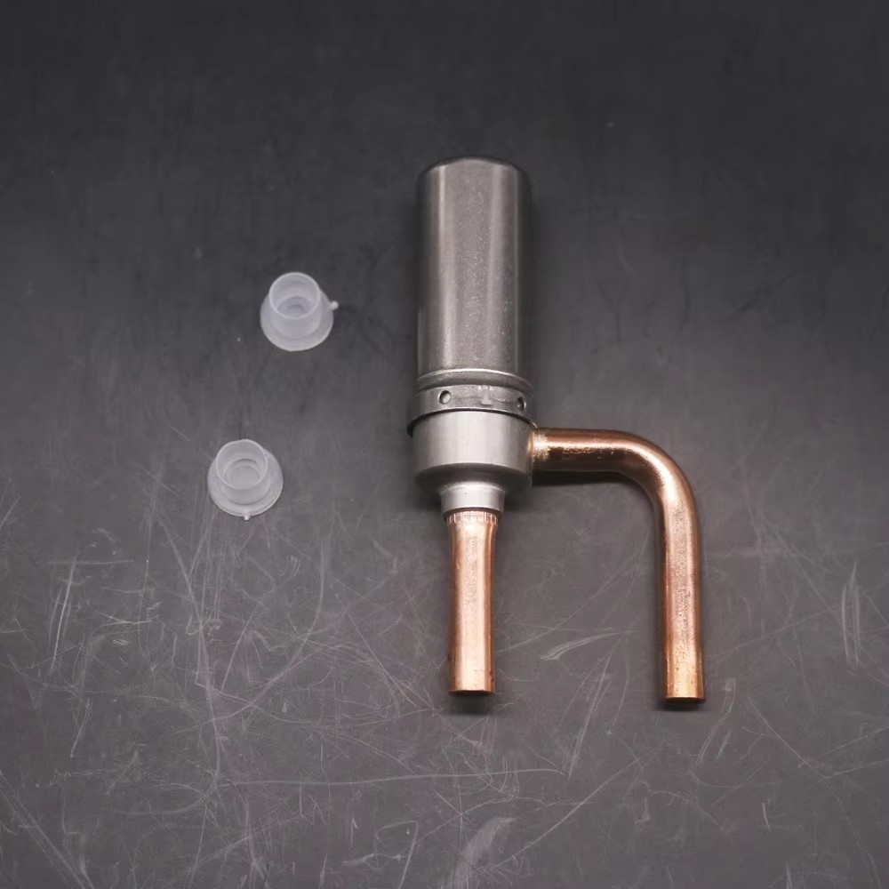 Válvula de expansión electrónica 4,2 MPa DC12V válvula de cobre normalmente cerrada para inversor de refrigeración aire acondicionado y bombas de calor