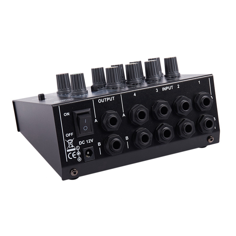 Mixing Console 8 Kanaals Panel Muzikale Microfoon Sound Mixer Digitale Aanpassen Stereo Us Plug