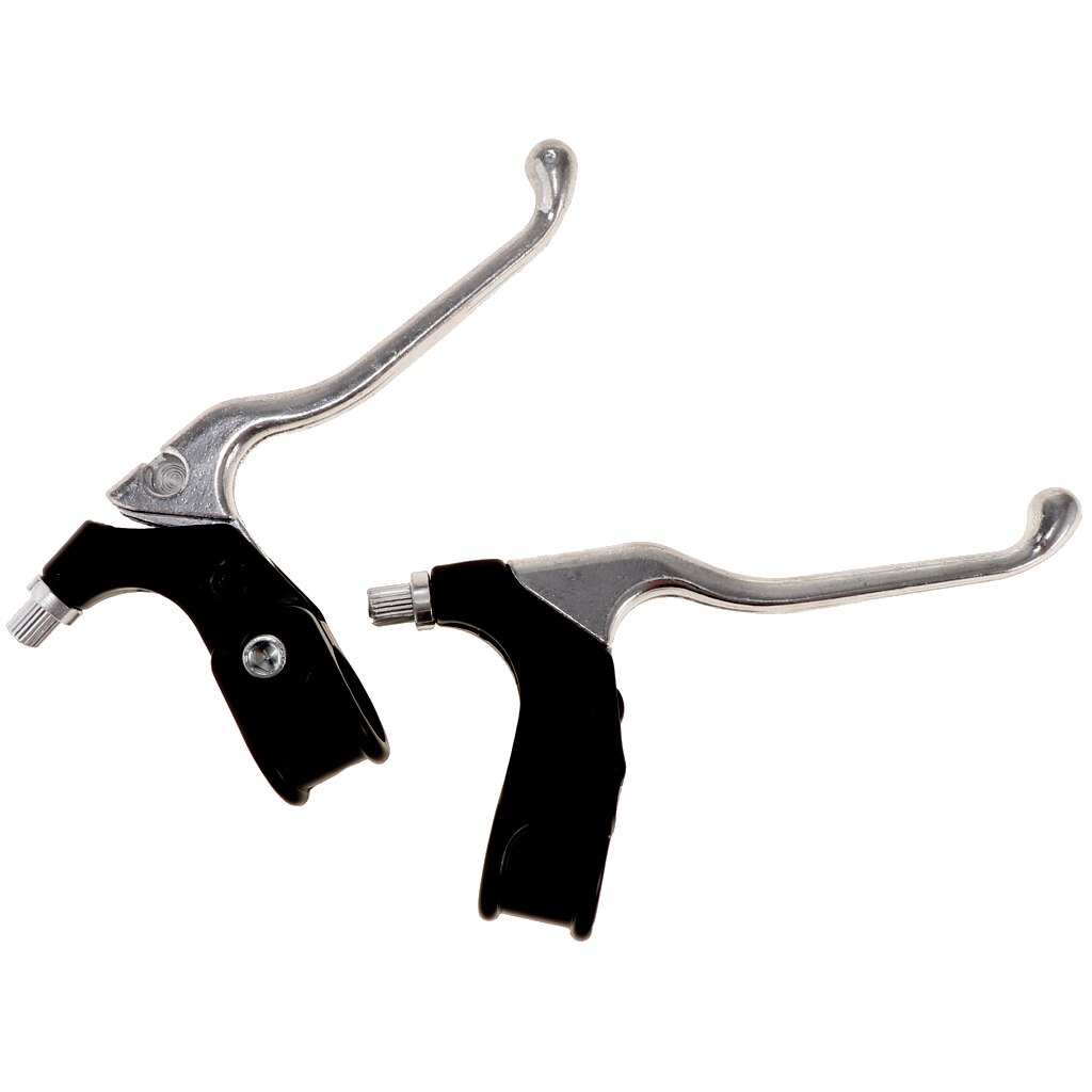 Lightweight Aluminum Bicycle Brake Levers 3-finger Brake Handles for Mountain Bike Cycling MTB Road Bike BMX V-Brake Accessories