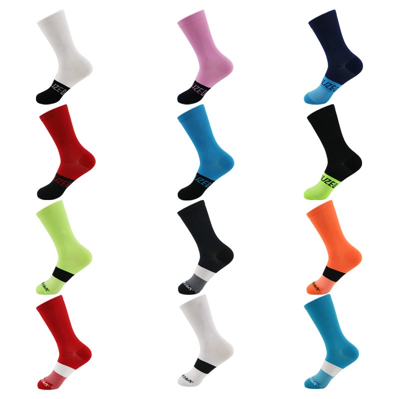 Women Men Cycling Sport Socks Breathable Spring Summer Riding Climbing Hiking Socks Stocking