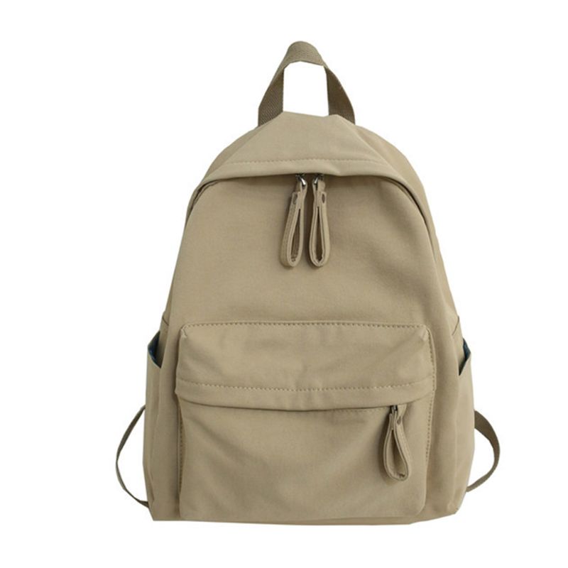 sac à dos toile sac à dos sac d'école décontracté collège sac à dos pour adolescent LX9F