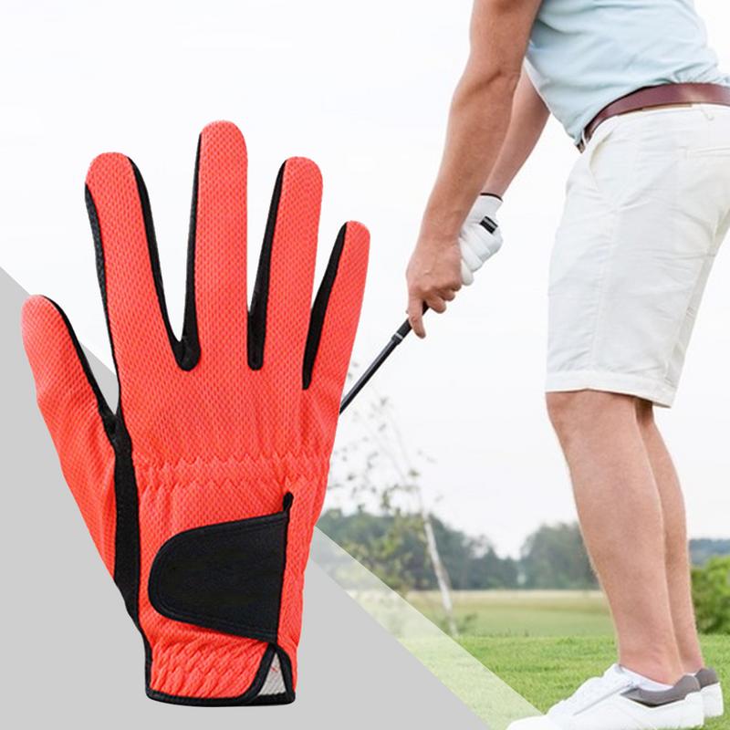 Herren Golf handschuhe atmungsaktive Golf handschuhe für sterben rechte oder linke Hand für Herren verstellbare Herren Golf handschuhe für Golfspieler männer