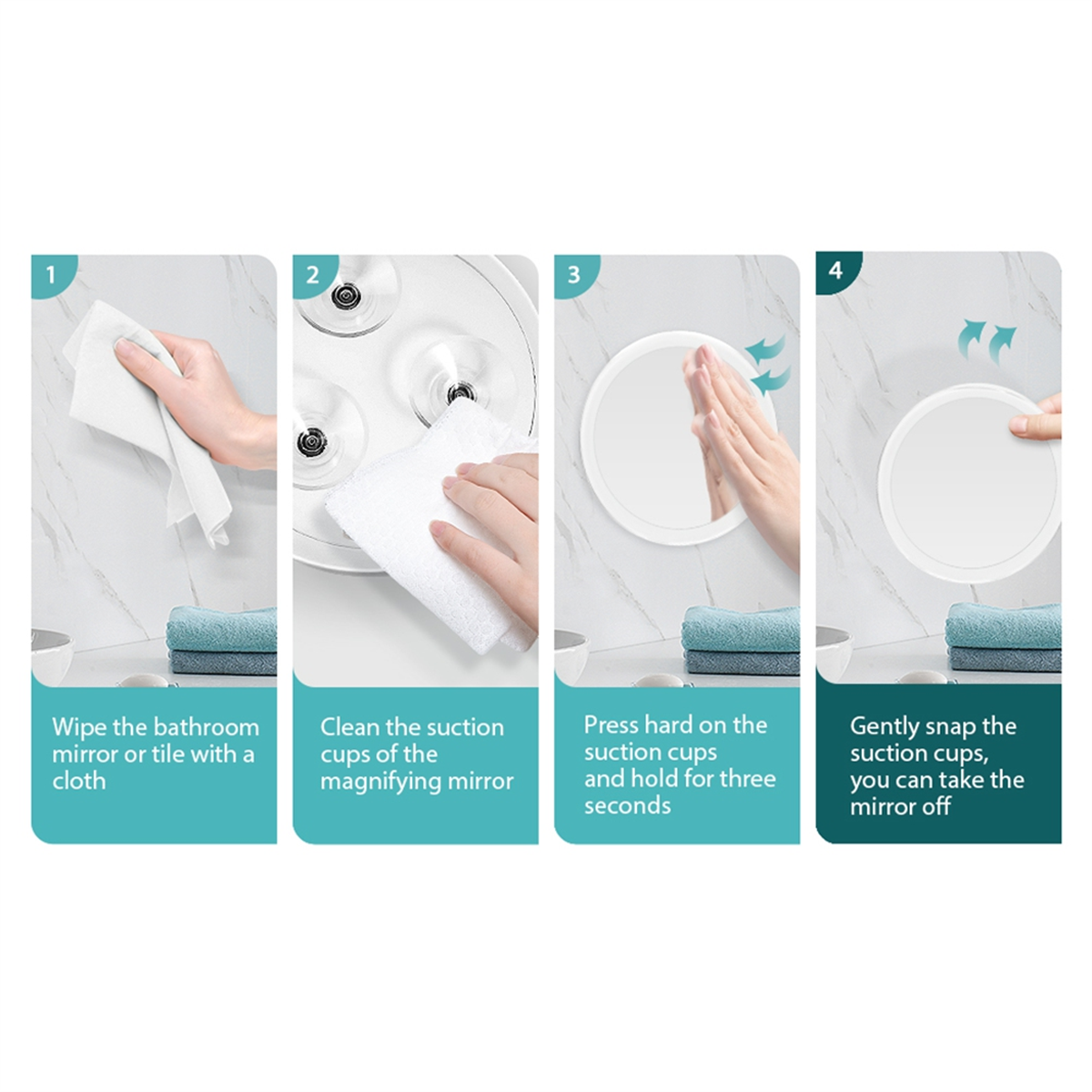 Paras 10x suurentavaa peiliä valolla meikkipeilillä, jossa valot, kompakti led-suurennuspeili kylpyhuoneeseen, makuuhuoneeseen, hotelliin