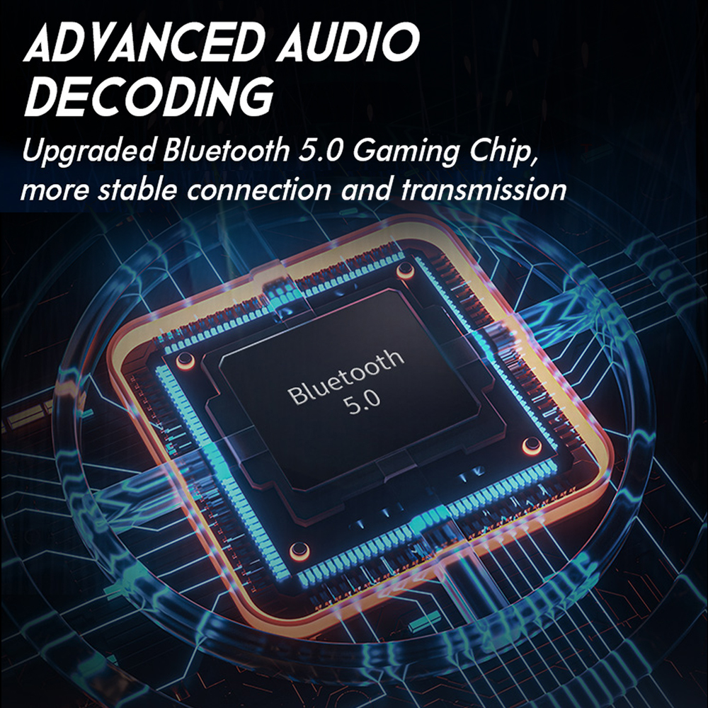 Sabbat-auriculares inalámbricos G12 Elite con micrófono, dispositivo de audio TWS, con Bluetooth, Subwoofer, baja latencia, para videojuegos y música