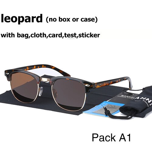 UV400 HD Polarized men women Sunglasses Classic retro Brand Sun glasses Coating Drive Shades gafas De Sol Masculino: Leopard A1