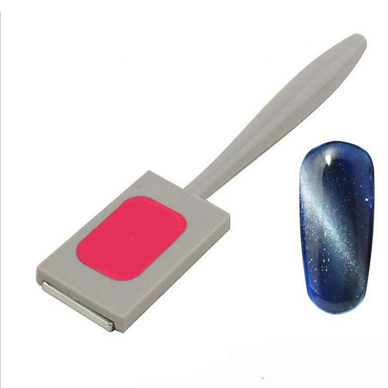 UV Katze Augen Polieren Polychromen katze-auge nagel kleber Magnet Hut starke magnetische Absorption Nagel Arting Werkzeug Für Katze Auge Stil