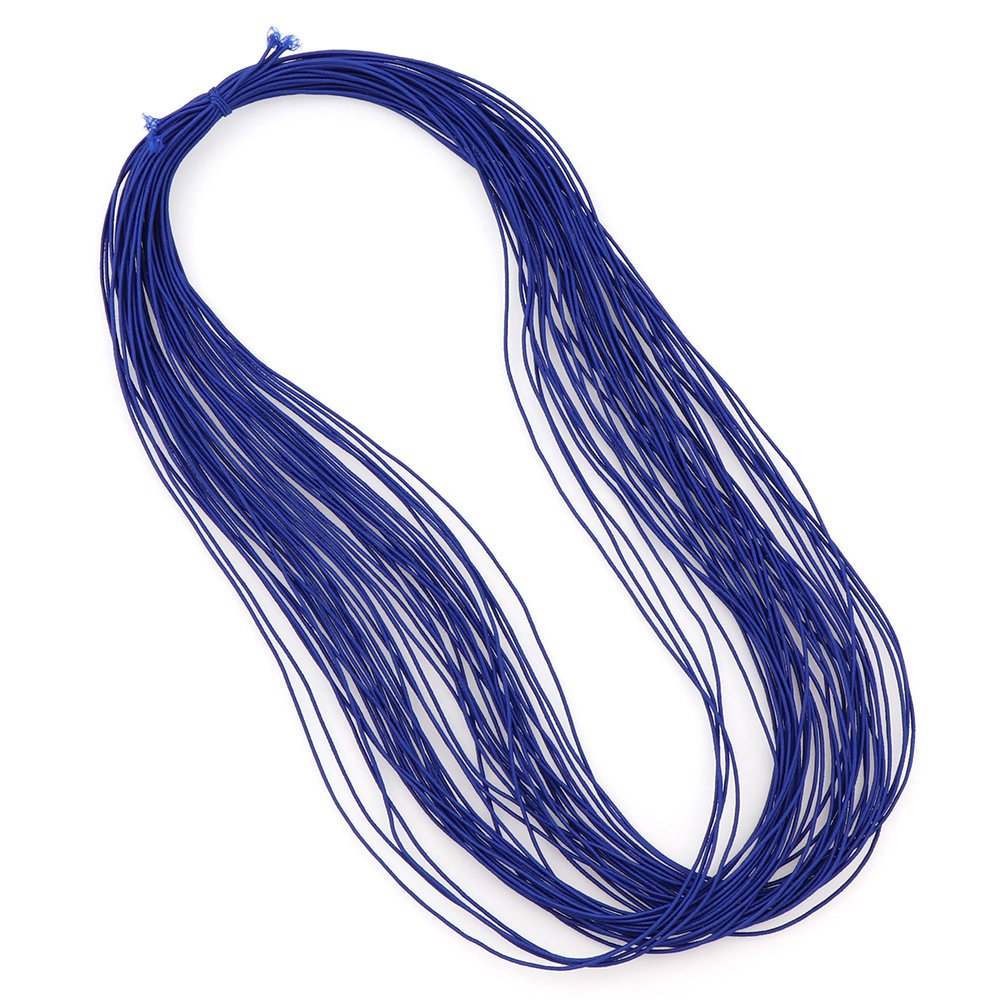 Corde élastique pour noyau élastique | 20 m/ensemble de 14 couleurs, 0.8mm ligne caoutchouc élastique, cordon de perles en Nylon, bracelet à bricoler, collier bijoux couture, accessoires de couture: DK1277-8